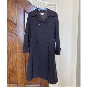Barney’s New York long wool coat